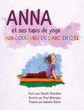 Anna and her Rainbow-Colored Yoga Mats