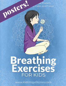 breathing exercises for kids poster