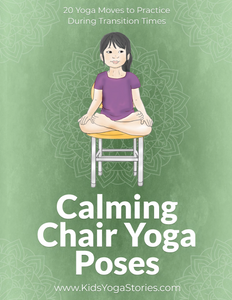 chair yoga, yoga chair poses, chair yoga for kids
