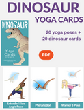 yoga for kindergartners, kids yoga, yoga poses for kids, yoga for kids, preschool yoga, dinosaur yoga poses