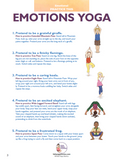 SEL, social emotional learning, yoga for kindergartners, kids yoga, yoga poses for kids, yoga for kids, preschool yoga, printable yoga