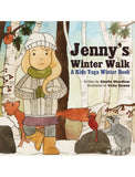 Front cover page or cover image for jennys winter walk Book