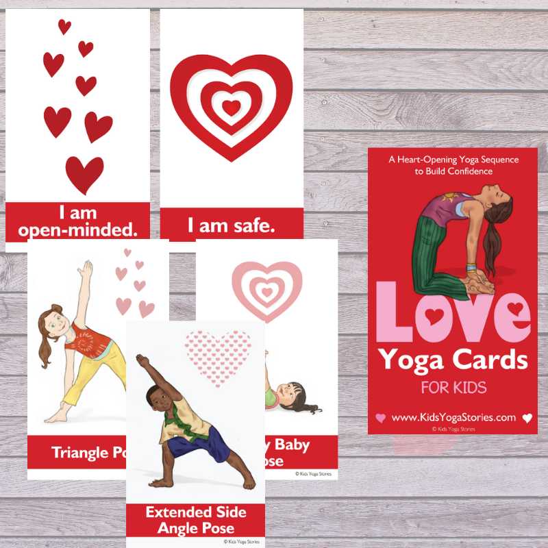 love yoga cards