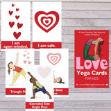 Love yoga Cards for Kids with affirmations | Kids Yoga Stories