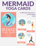 Mermaid Yoga Cards for Kids