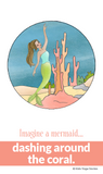 Mermaid Yoga Cards for Kids