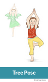 Pretend Play Yoga Cards for Kids