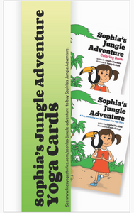 Front cover page or cover image for sophias jungle adventure yoga cards Cards