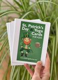 St. Patrick's Day Yoga Cards for Kids