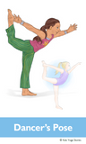 Summer Activities Yoga Cards for Kids
