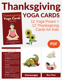 Thanksgiving Yoga Cards for Kids