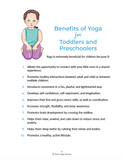 Yoga Ideas for Toddlers and Preschoolers