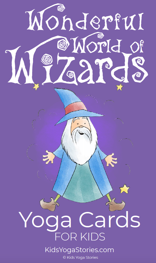 Wonderful World of Wizards Yoga Cards for Kids